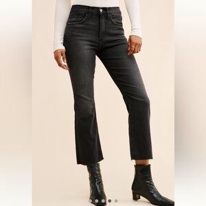 Joe's Jeans Callie High Rise Cropped Bootcut Jean